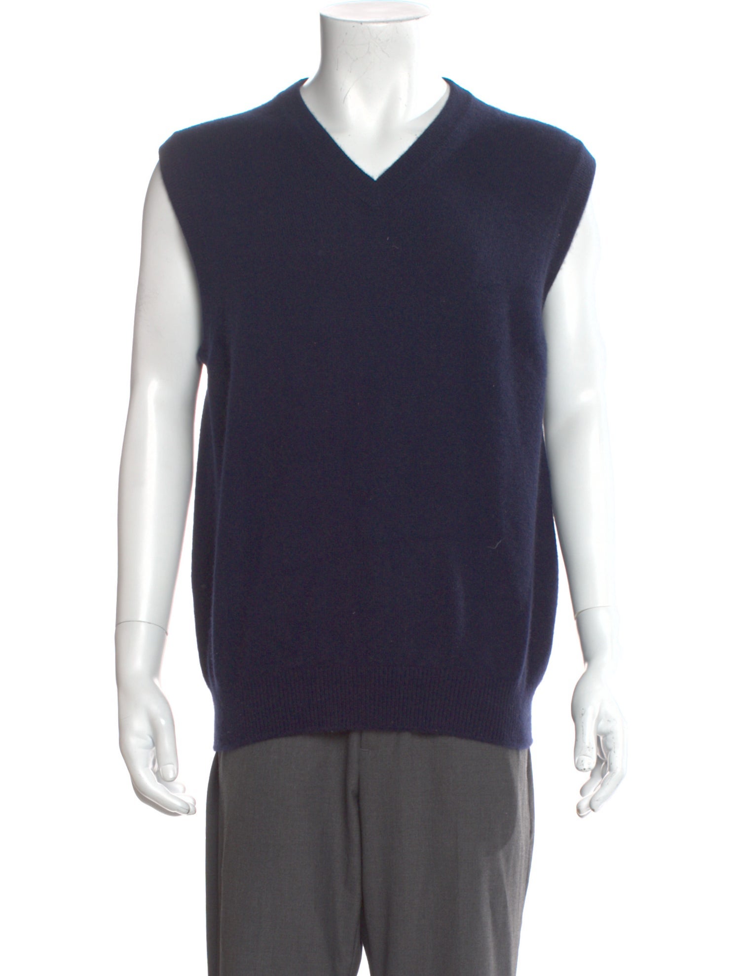 Paul Stuart Cashmere V-Neck Sweater Vest