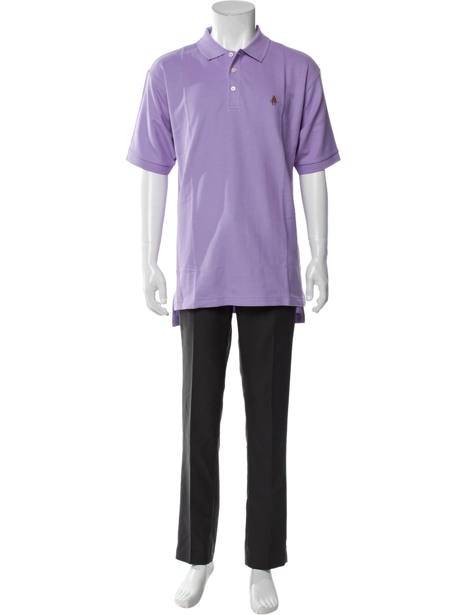 Paul Stuart V-Neck Short Sleeve Polo Shirt w/ Tags