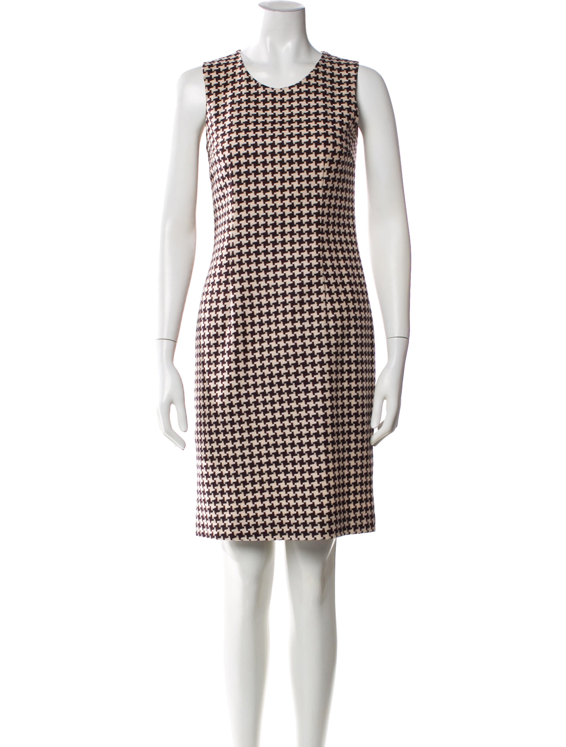 Paul Stuart Wool Knee-Length Dress