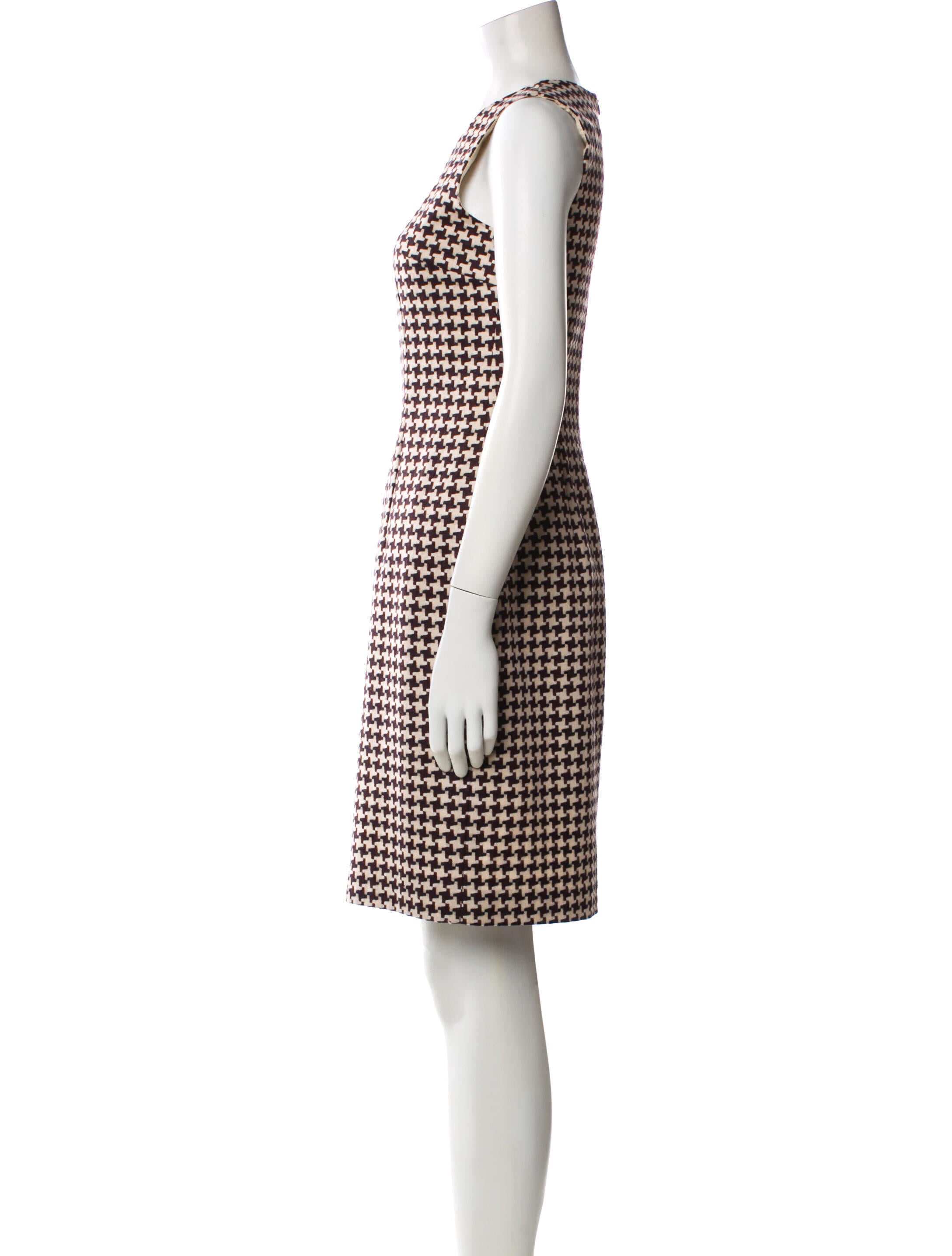 Paul Stuart Wool Knee-Length Dress