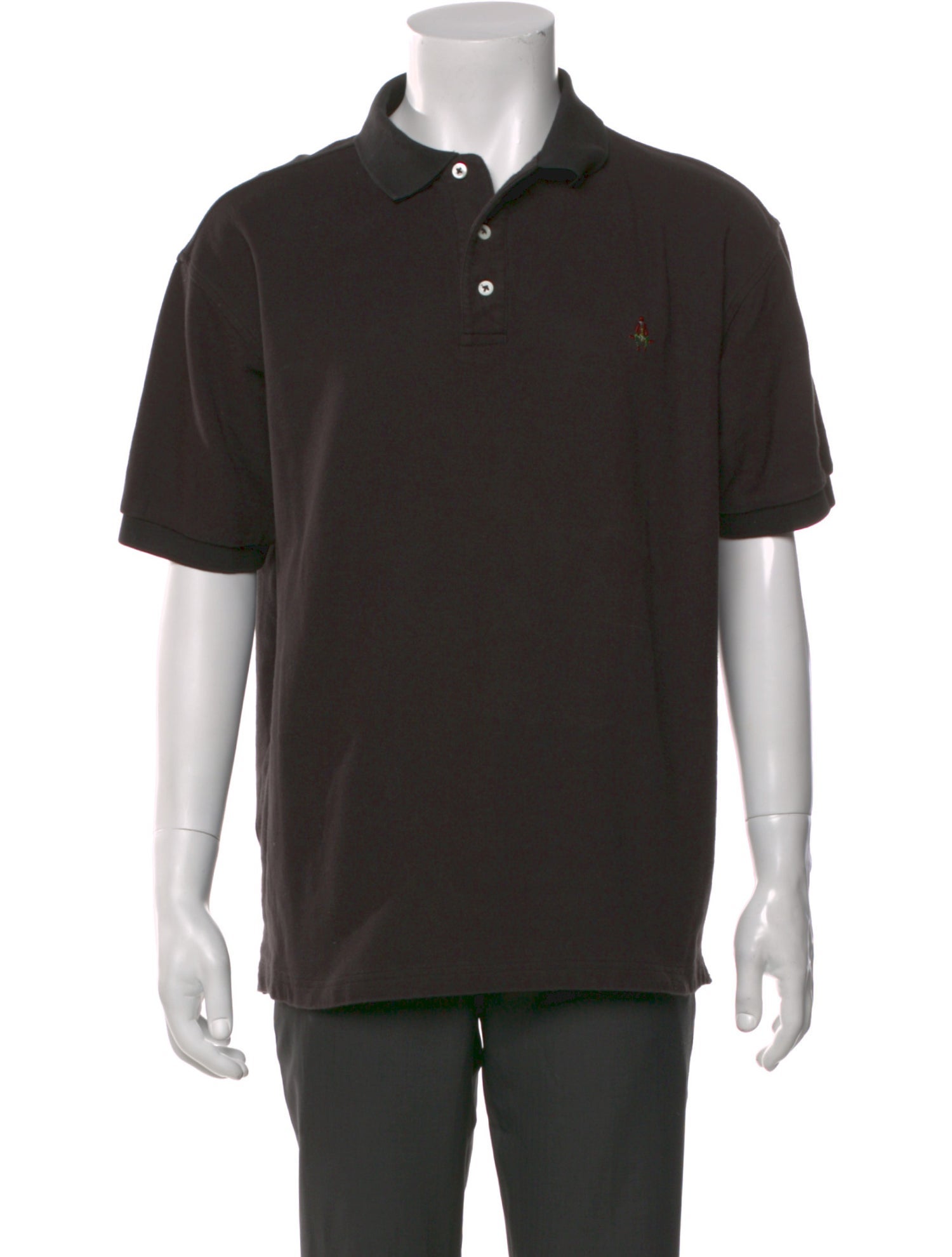 Paul Stuart Collar Short Sleeve Polo Shirt