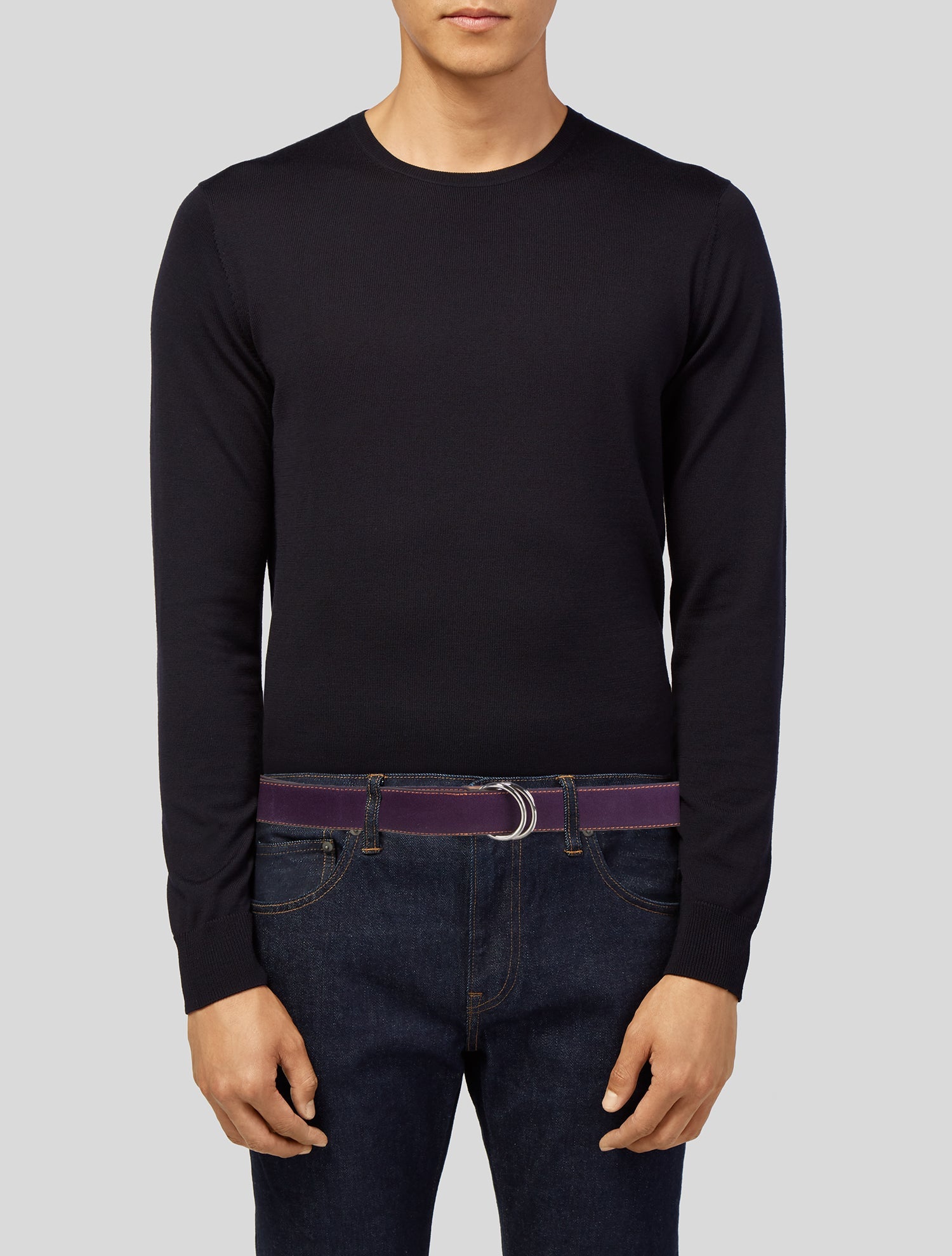 Paul Stuart Suede Waist Belt