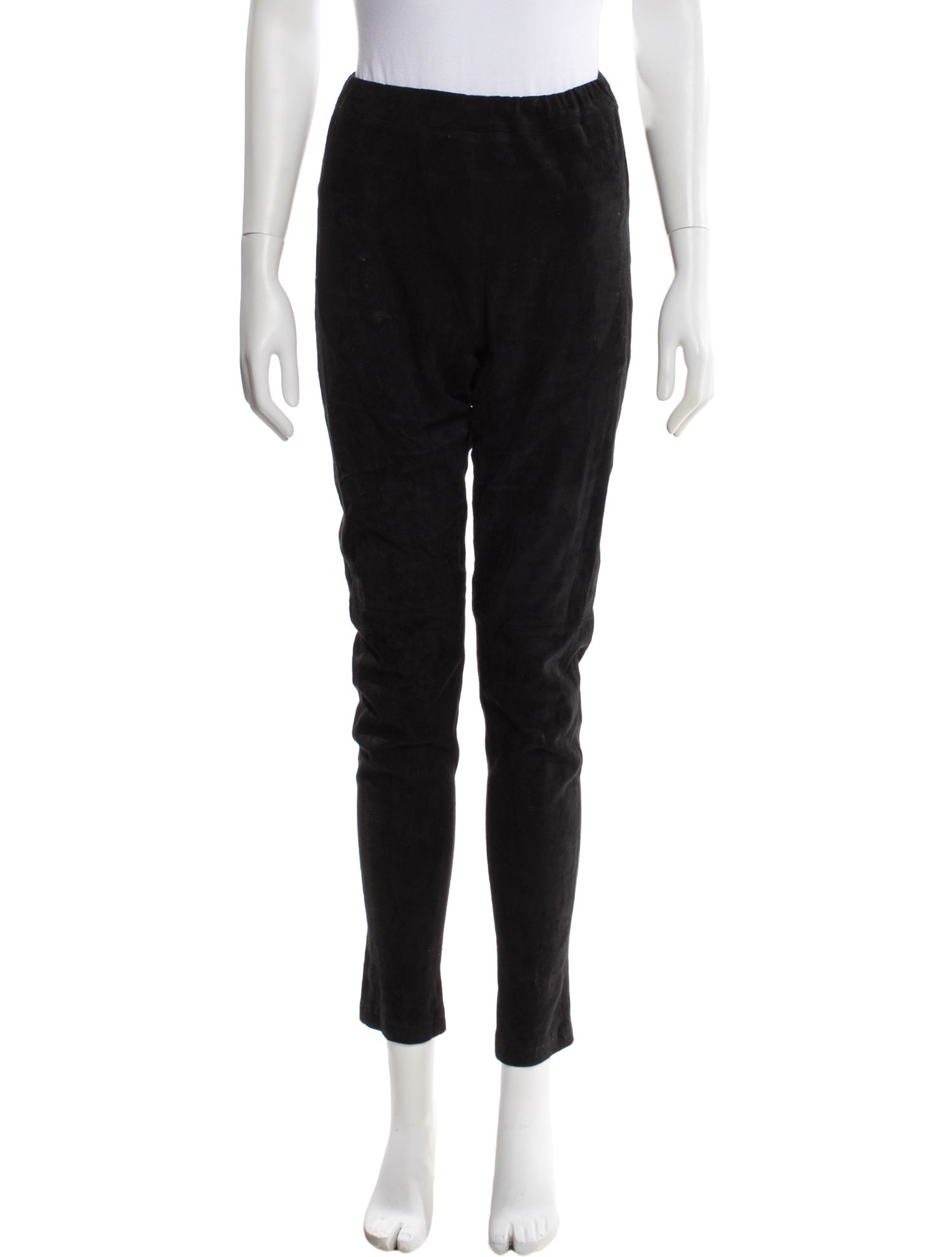 Paul Stuart Leather Skinny Leg Pants