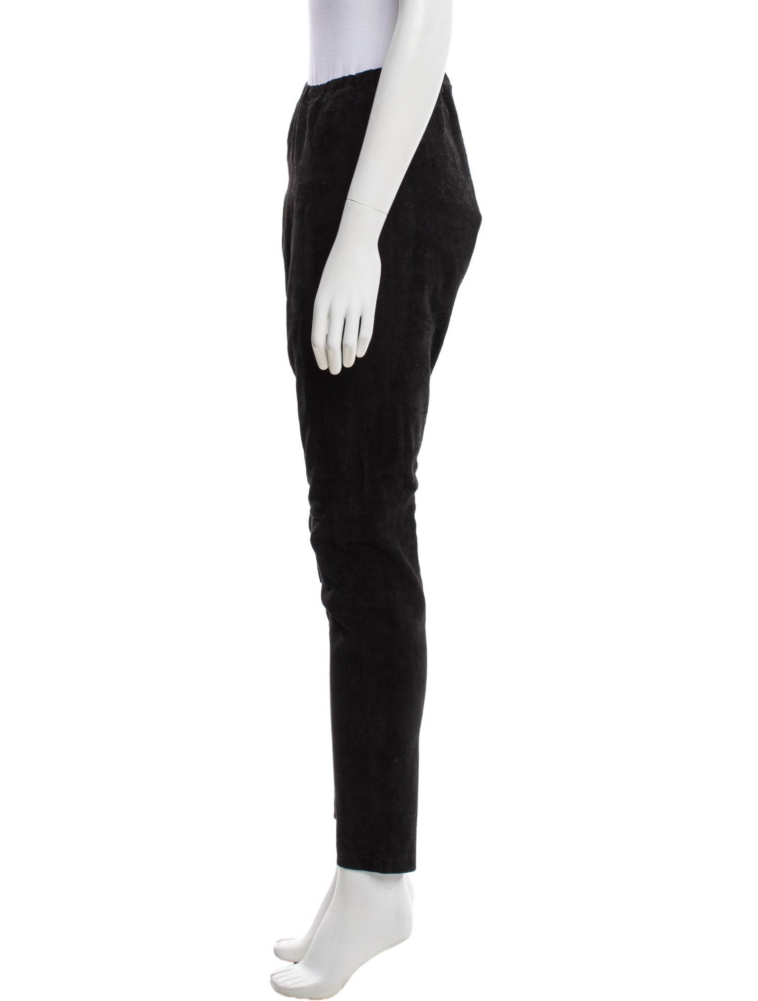 Paul Stuart Leather Skinny Leg Pants