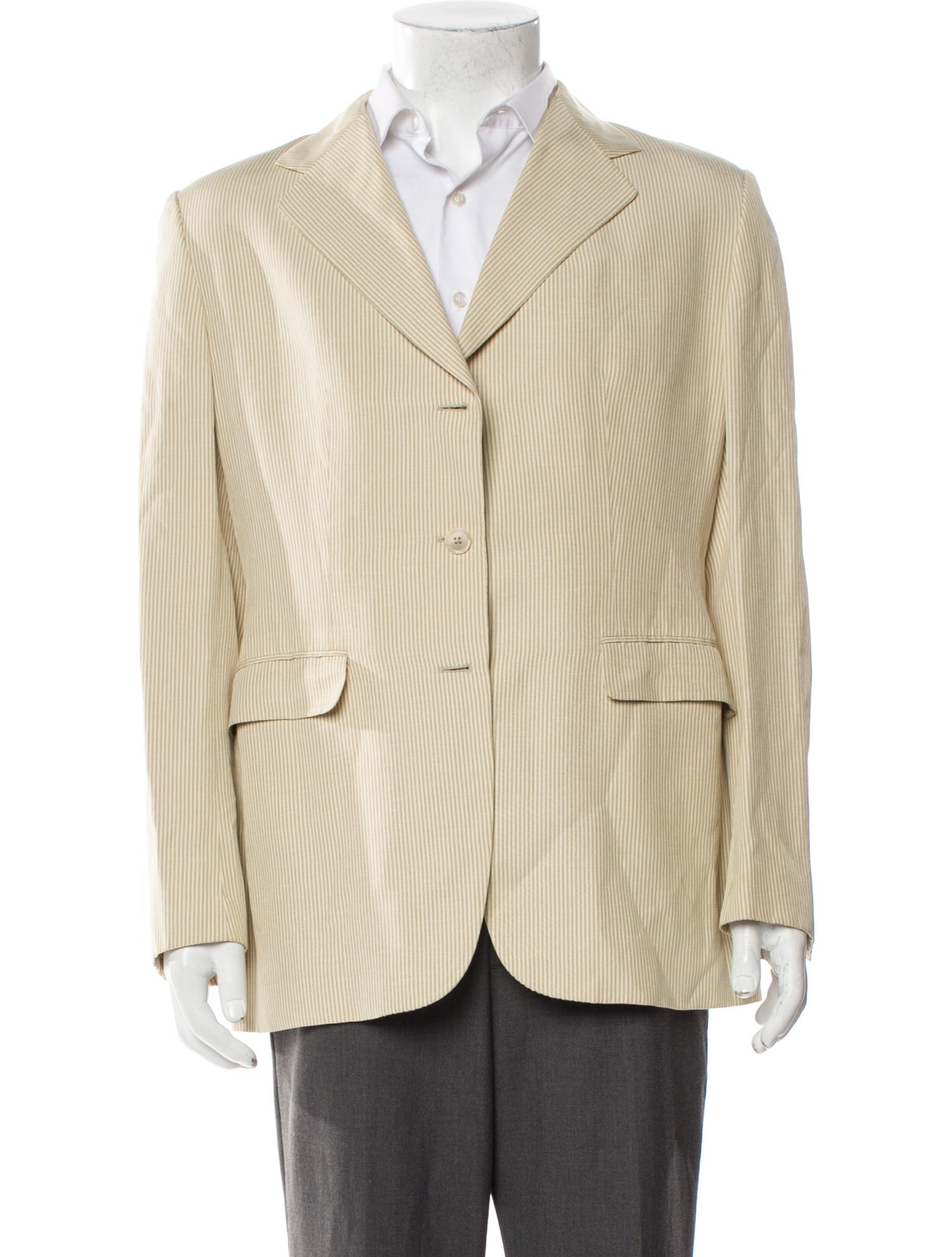 Paul Stuart Silk Overcoat