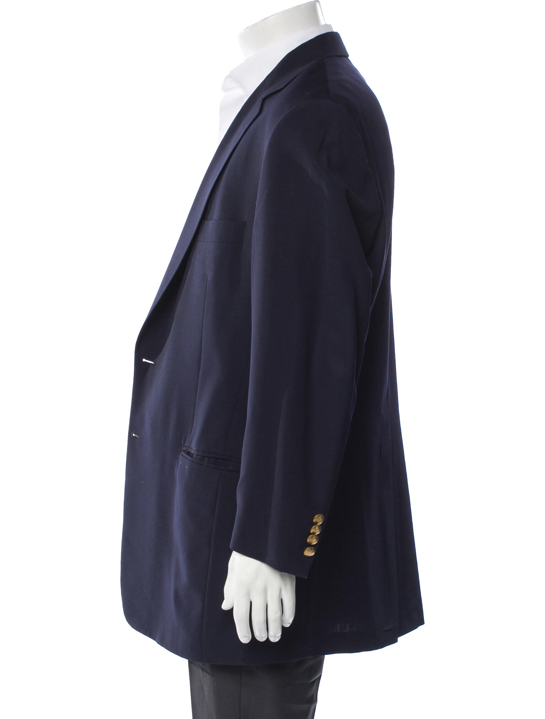 Paul Stuart Wool Peacoat