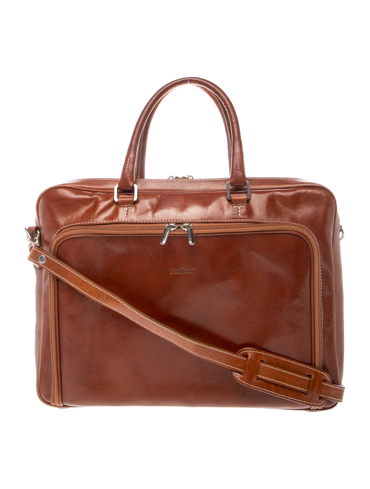 Paul Stuart Leather Crossbody Bag