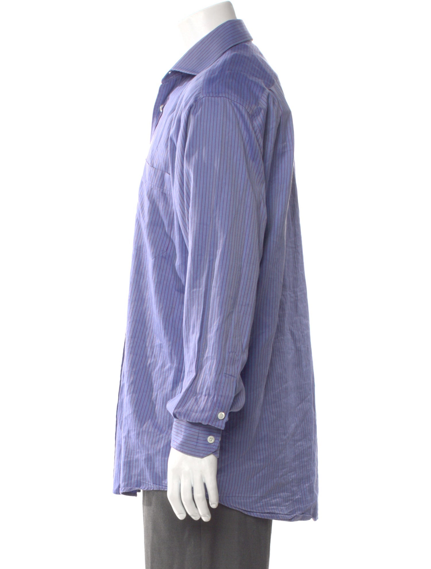 Paul Stuart Striped Long Sleeve Shirt