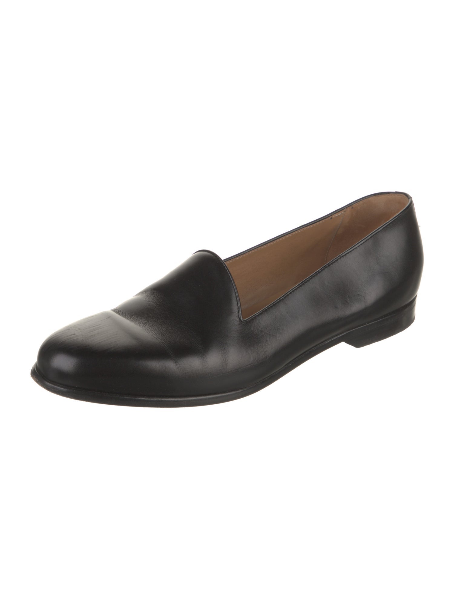 Paul Stuart Leather Tassel Accents Loafers