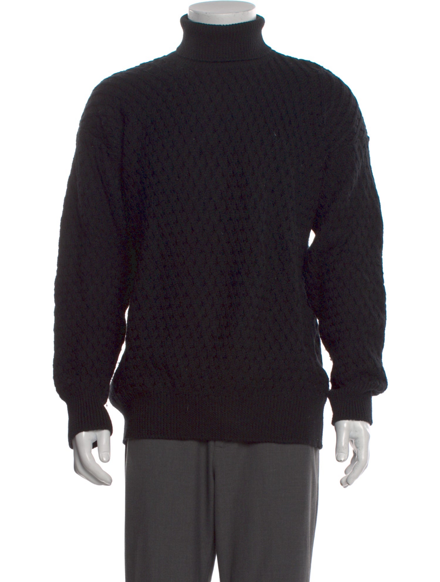 Paul Stuart Linen Turtleneck Pullover