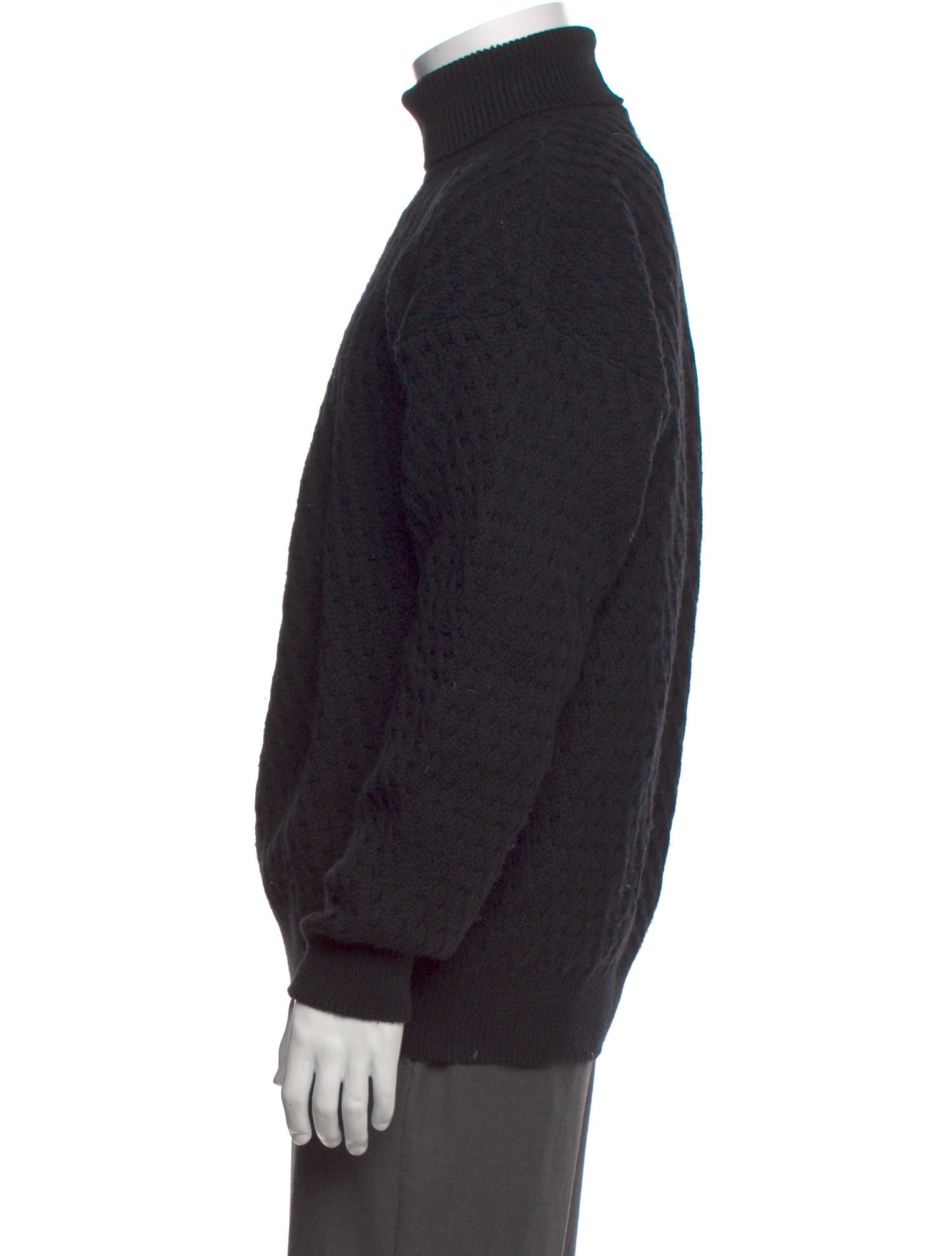 Paul Stuart Linen Turtleneck Pullover