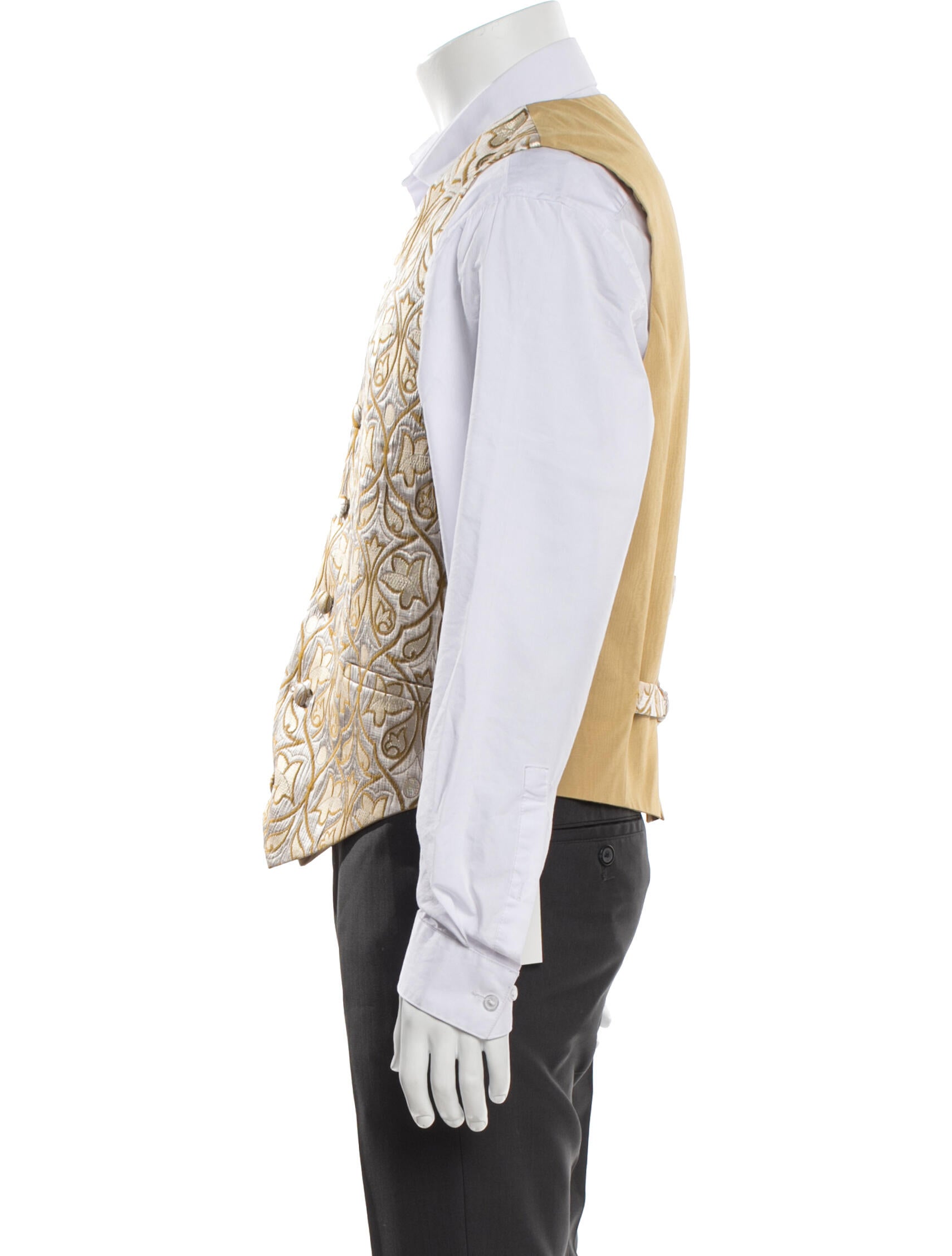 Paul Stuart Printed Suit Vest