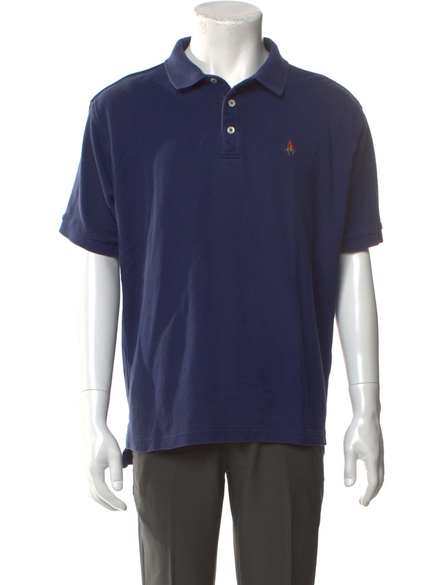 Paul Stuart Collar Short Sleeve Polo Shirt