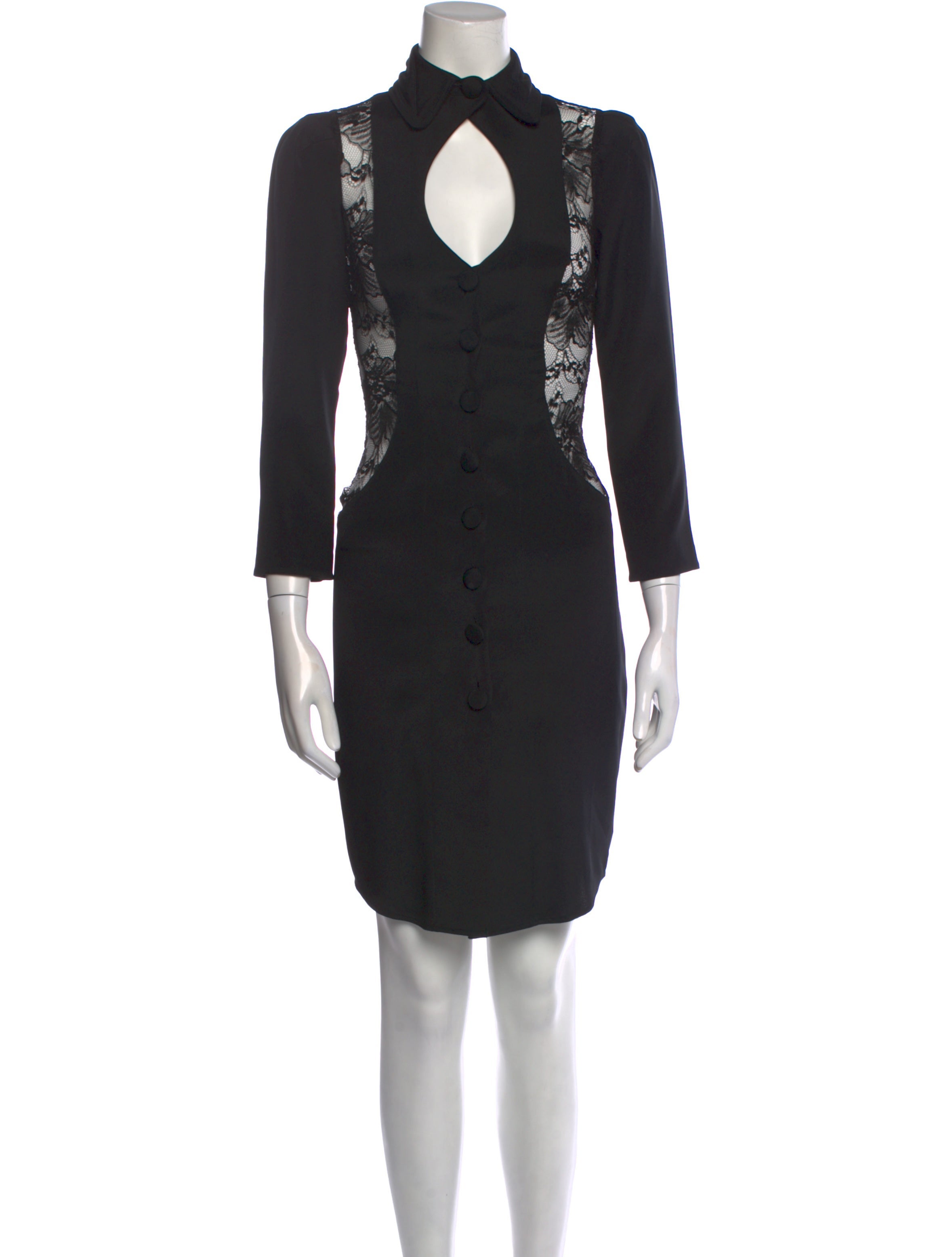 Agent Provocateur Silk Knee-Length Dress - Black Dresses, Clothing -  PVC22185 | The RealReal