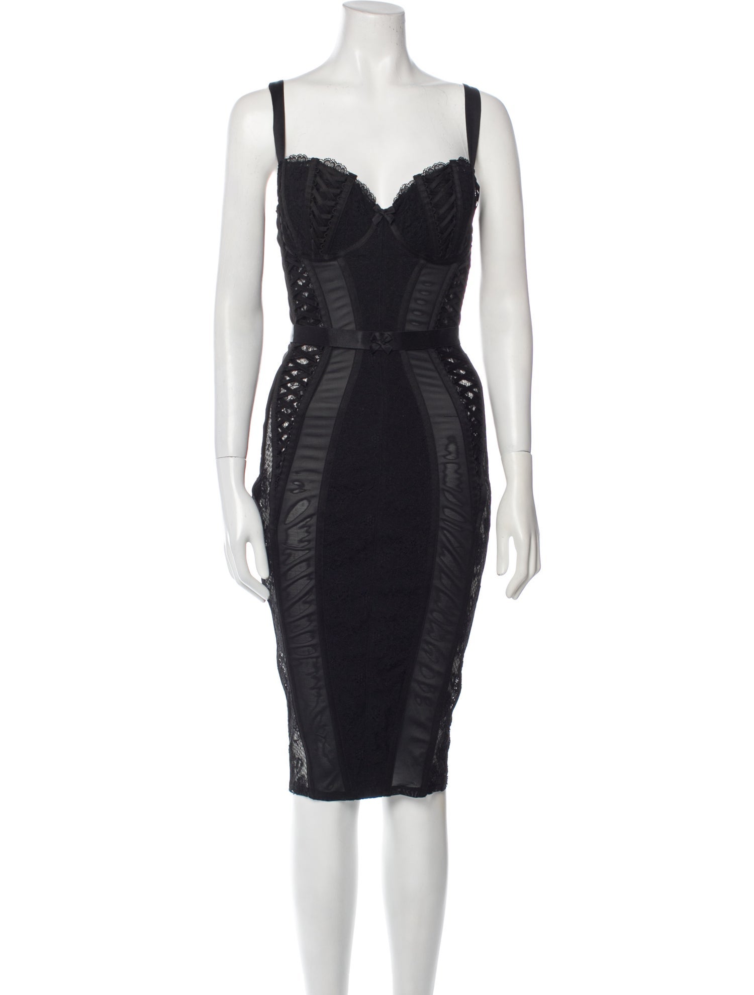 mock lace dress Plaid Mock Neck Long Sleeve Midi Dress main image 1