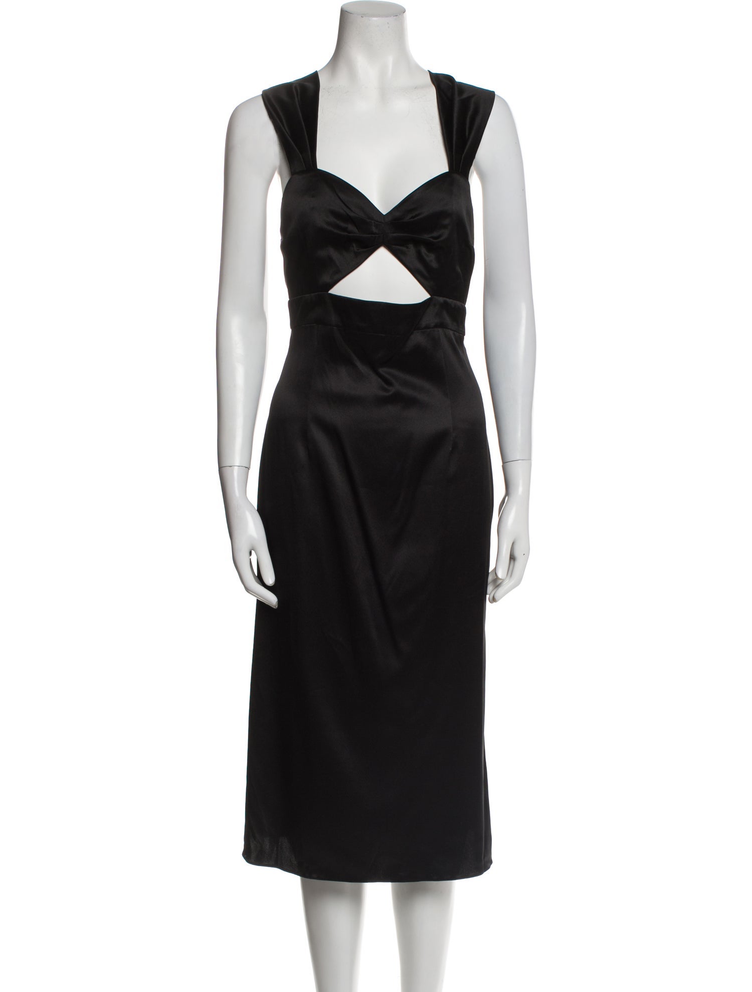 knee length dresses for ladies Cornelia Poplin Midi Dress