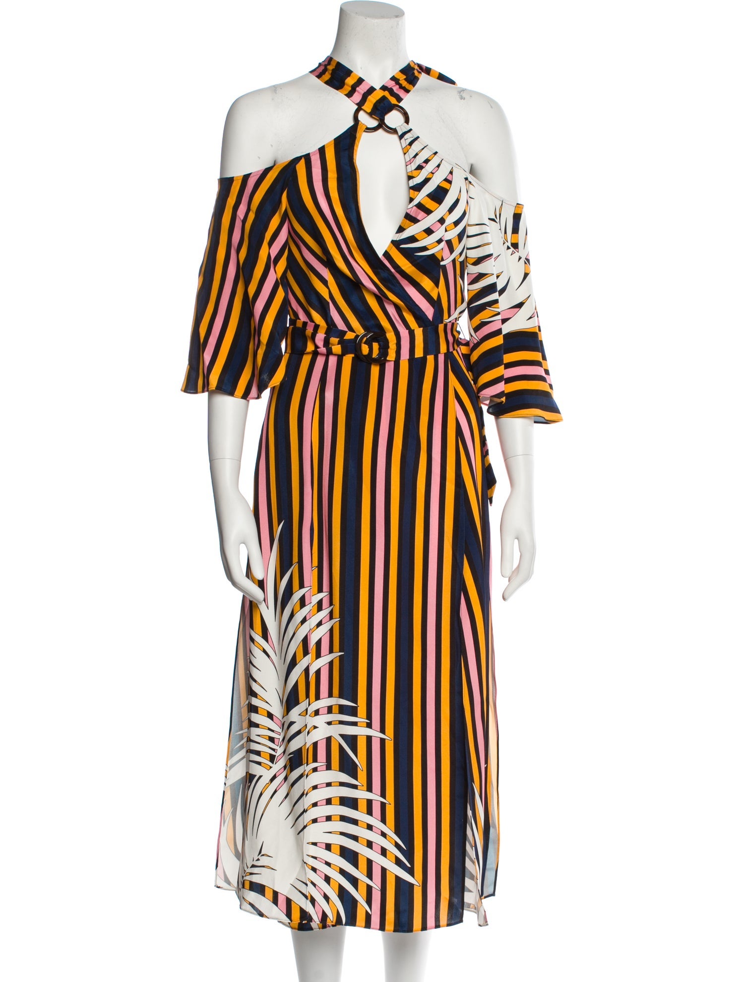 Agent Provocateur Silk Midi Length Dress