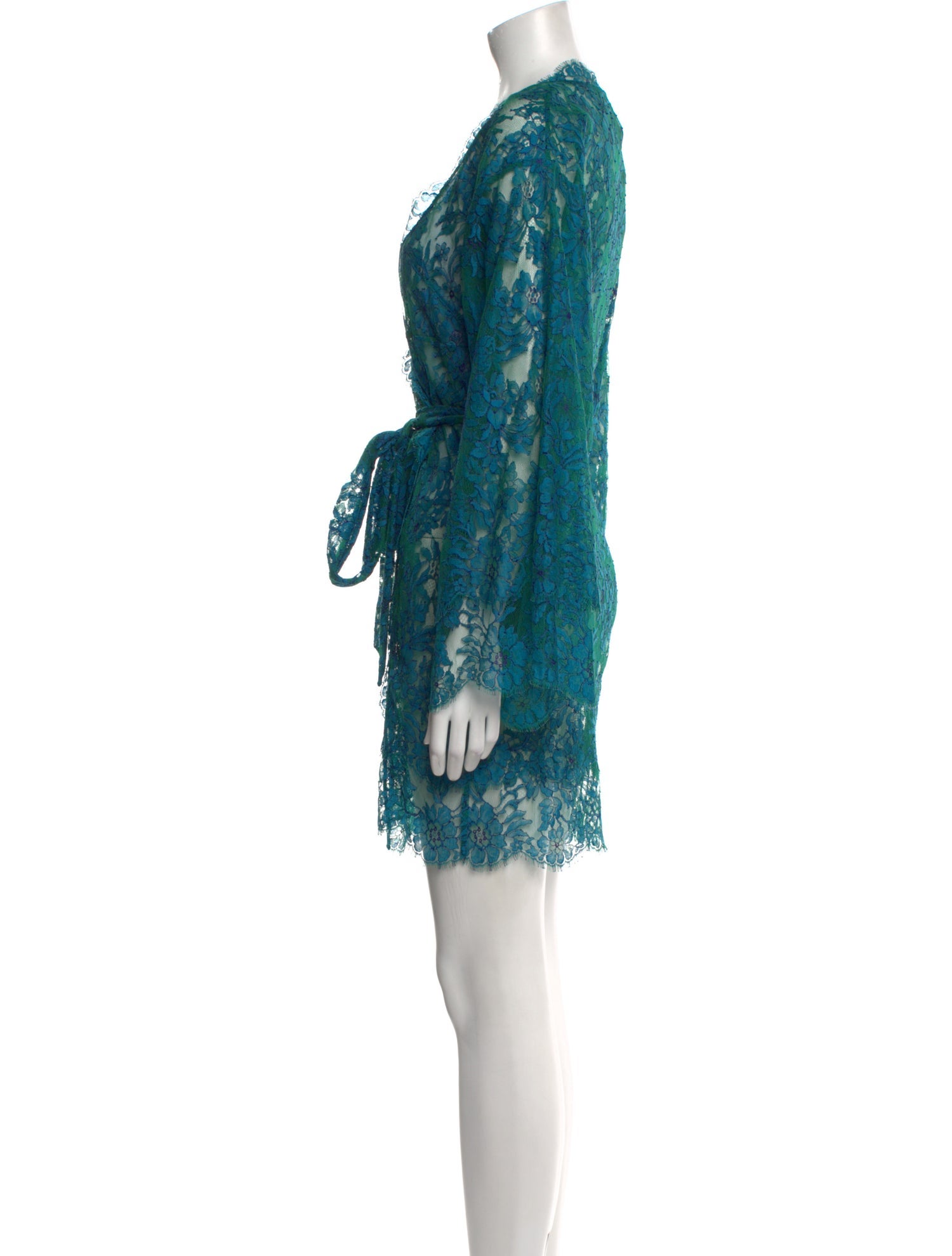 Agent Provocateur Lace Pattern Mini Dress