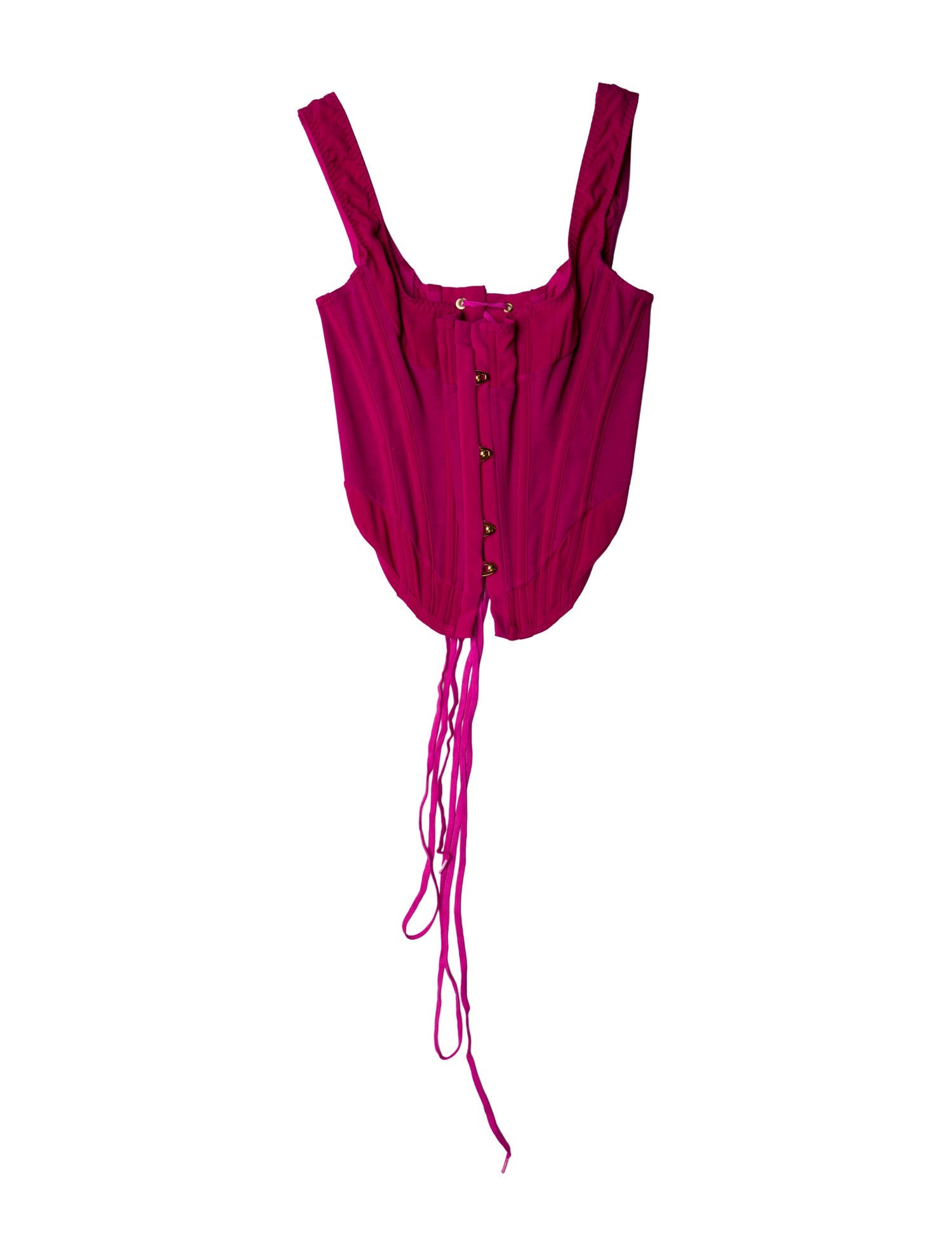 Agent Provocateur Square Neckline Sleeveless Crop Top