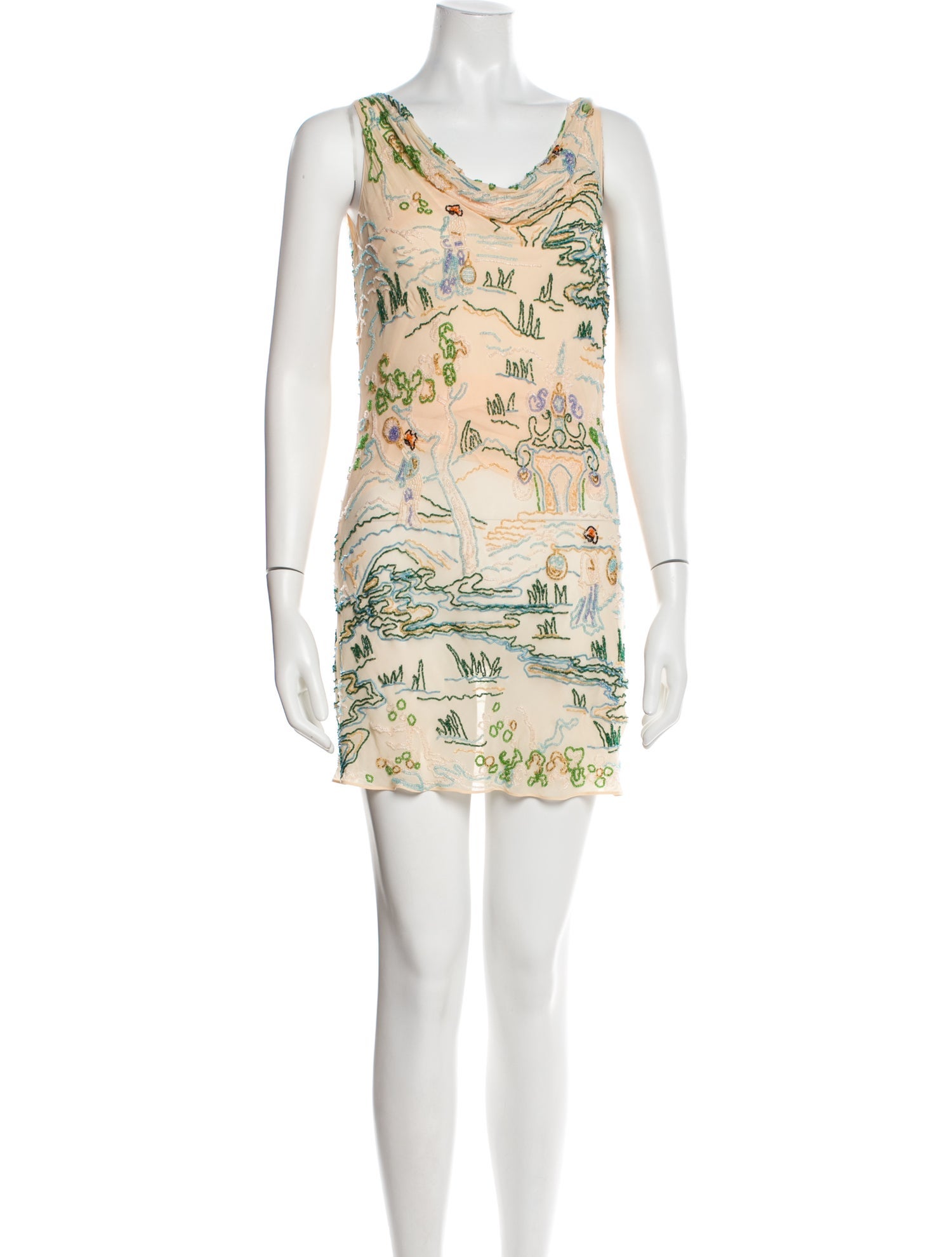 Agent Provocateur Silk Mini Dress