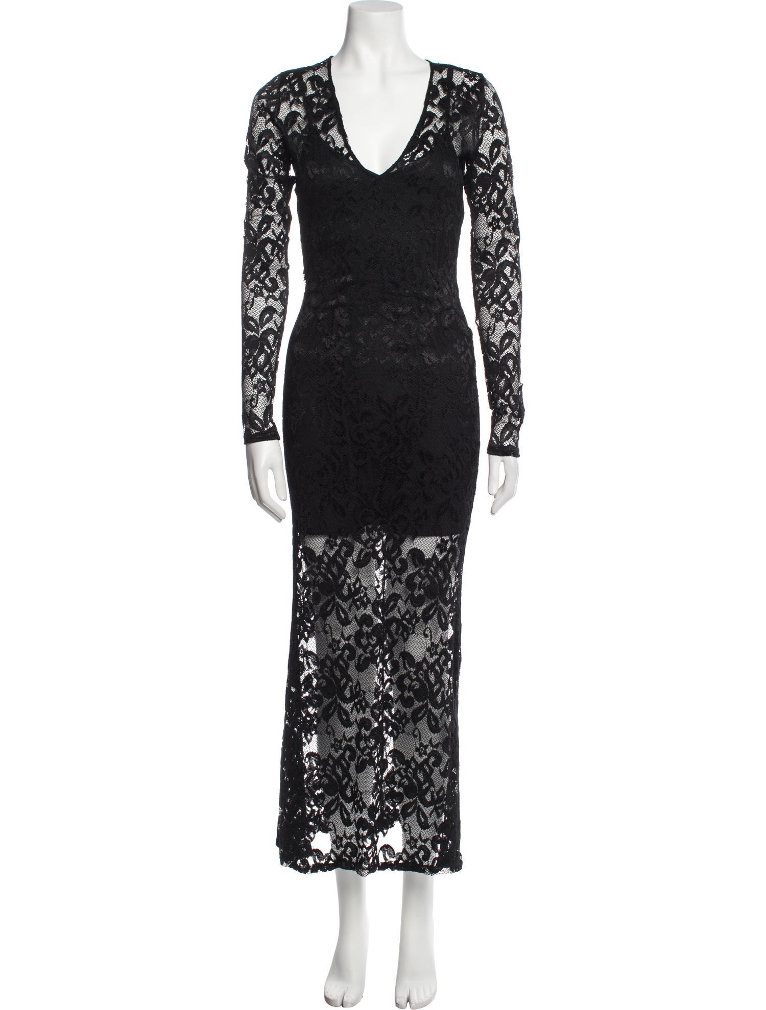 Agent Provocateur Lace Pattern Long Dress w/ Tags