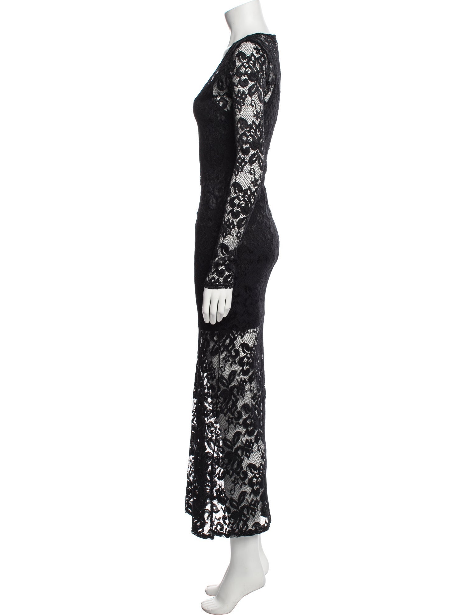 Agent Provocateur Lace Pattern Long Dress w/ Tags