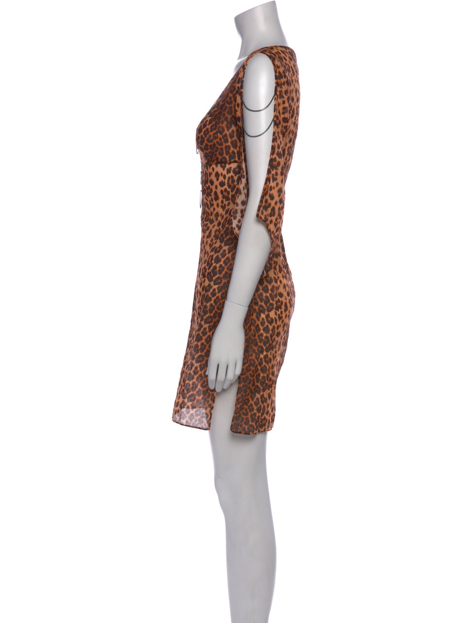 Agent Provocateur Animal Print Mini Dress w/ Tags