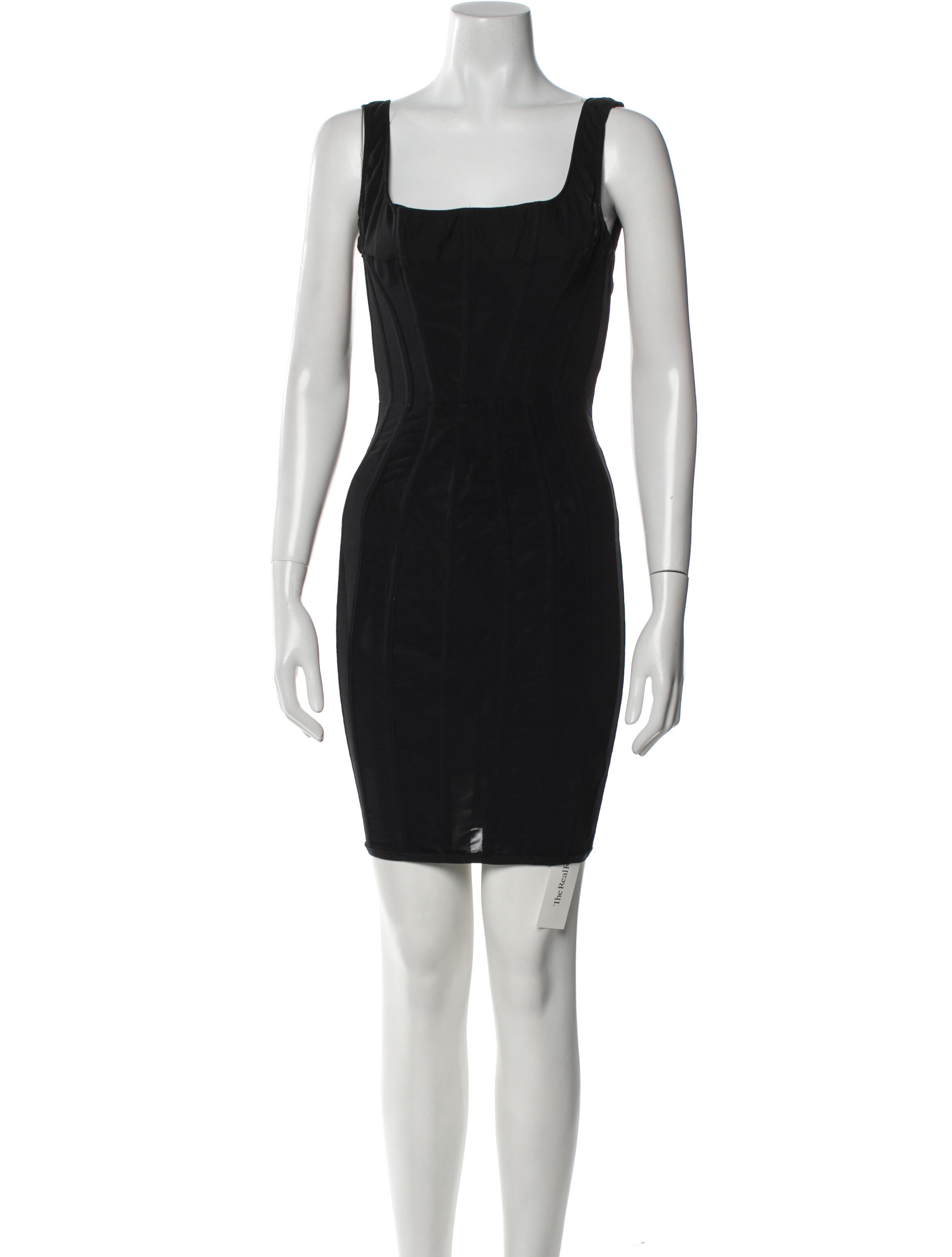 Agent Provocateur Square Neckline Mini Dress