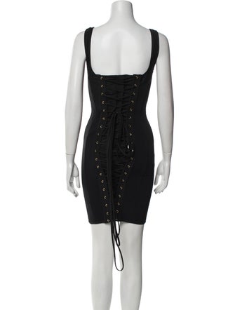 Agent Provocateur Square Neckline Mini Dress