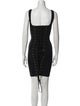 Agent Provocateur Square Neckline Mini Dress