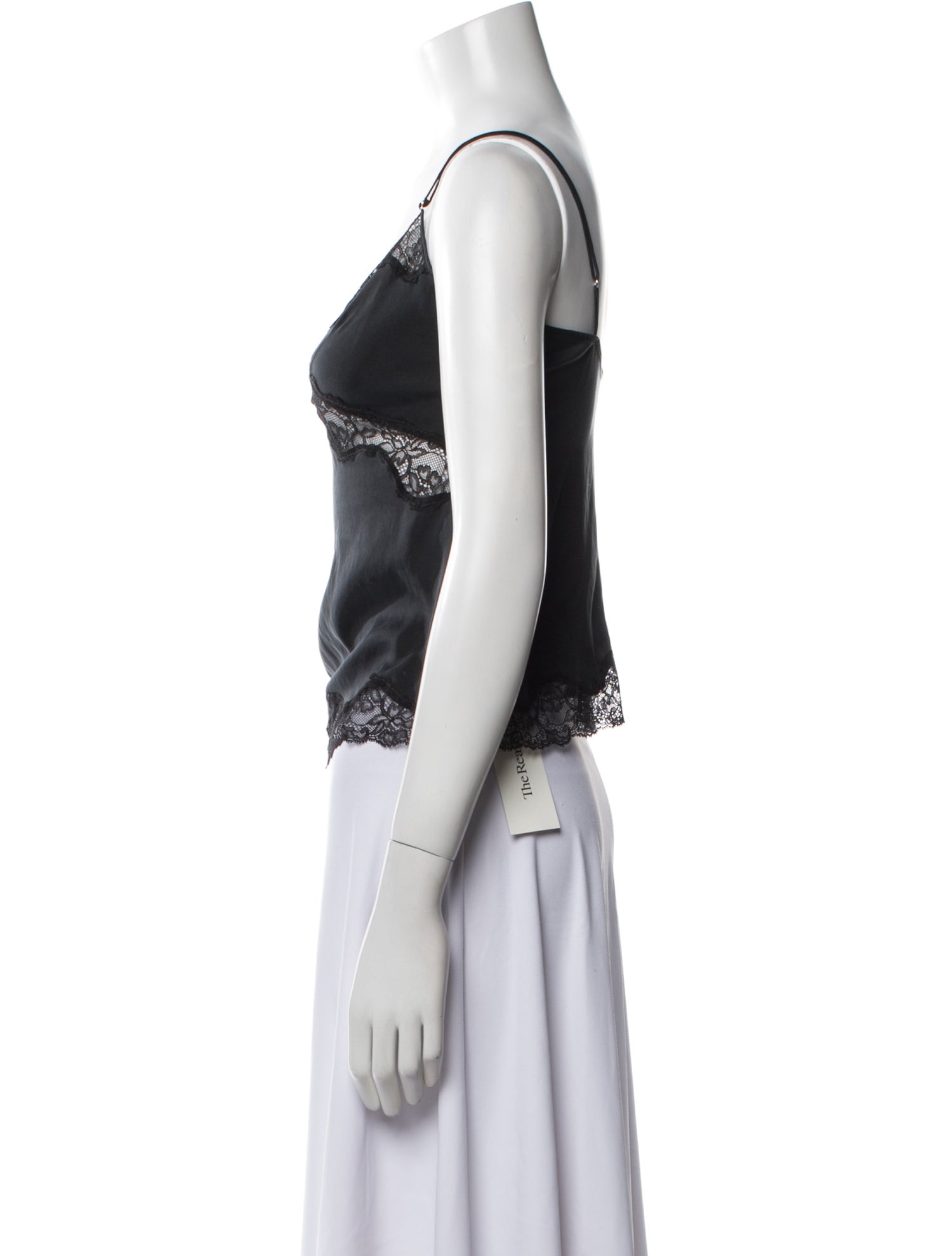 Agent Provocateur Silk Lace Trim Embellishment Pajamas