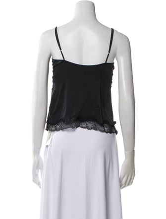 Agent Provocateur Silk Lace Trim Embellishment Pajamas