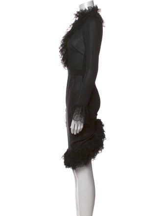 Agent Provocateur Silk Knee-Length Dress