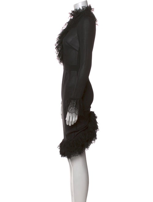 Agent Provocateur Silk Knee-Length Dress