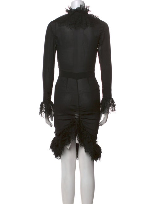 Agent Provocateur Silk Knee-Length Dress