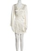 Agent Provocateur Silk Lace Trim Embellishment Robe