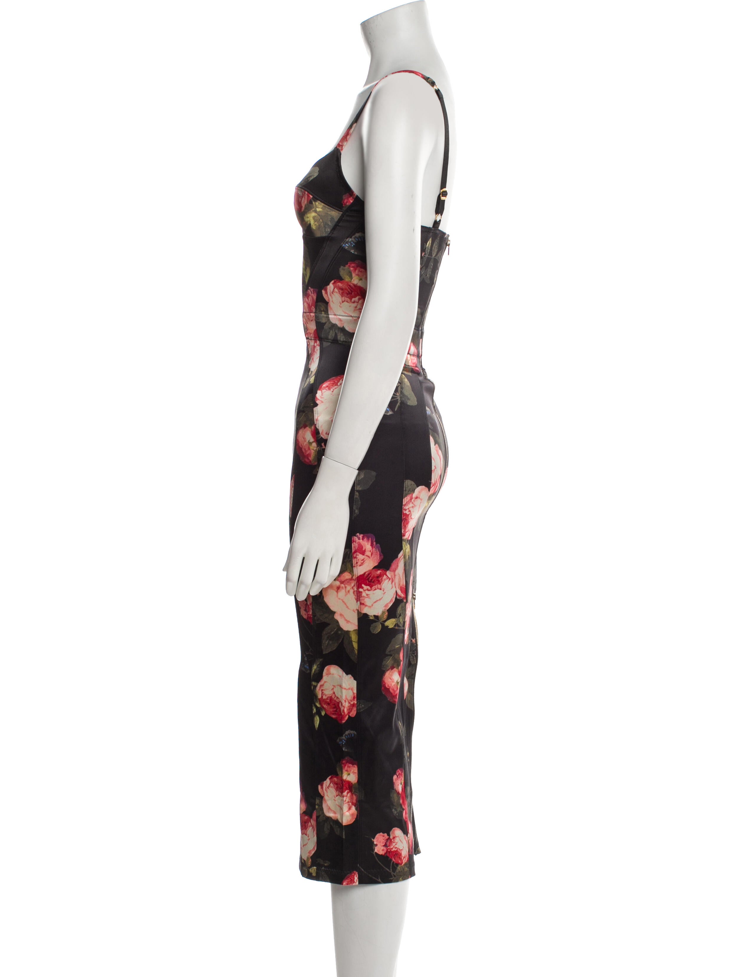 Agent Provocateur Silk Midi Length Dress w/ Tags