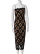 Agent Provocateur Lace Pattern Long Dress