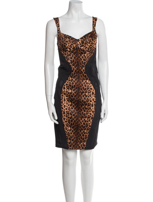 Agent Provocateur Alligator Knee-Length Dress