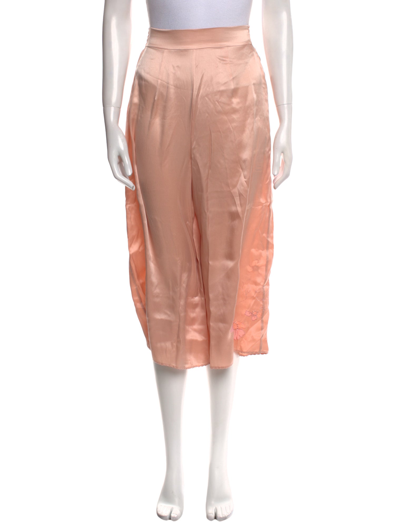 Agent Provocateur Silk Wide Leg Pants w/ Tags