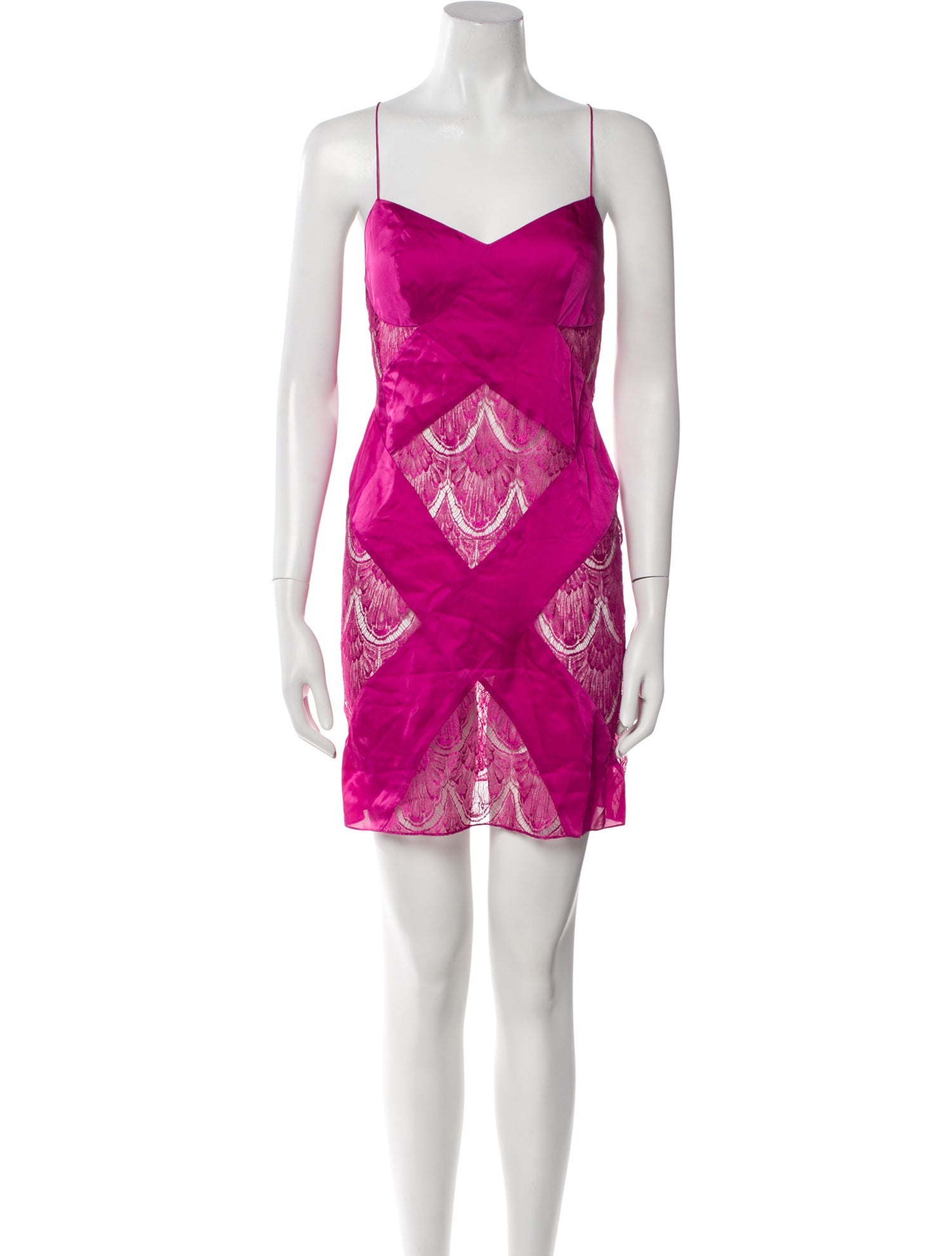 Agent Provocateur Silk Lace Trim Embellishment Pajamas w/ Tags