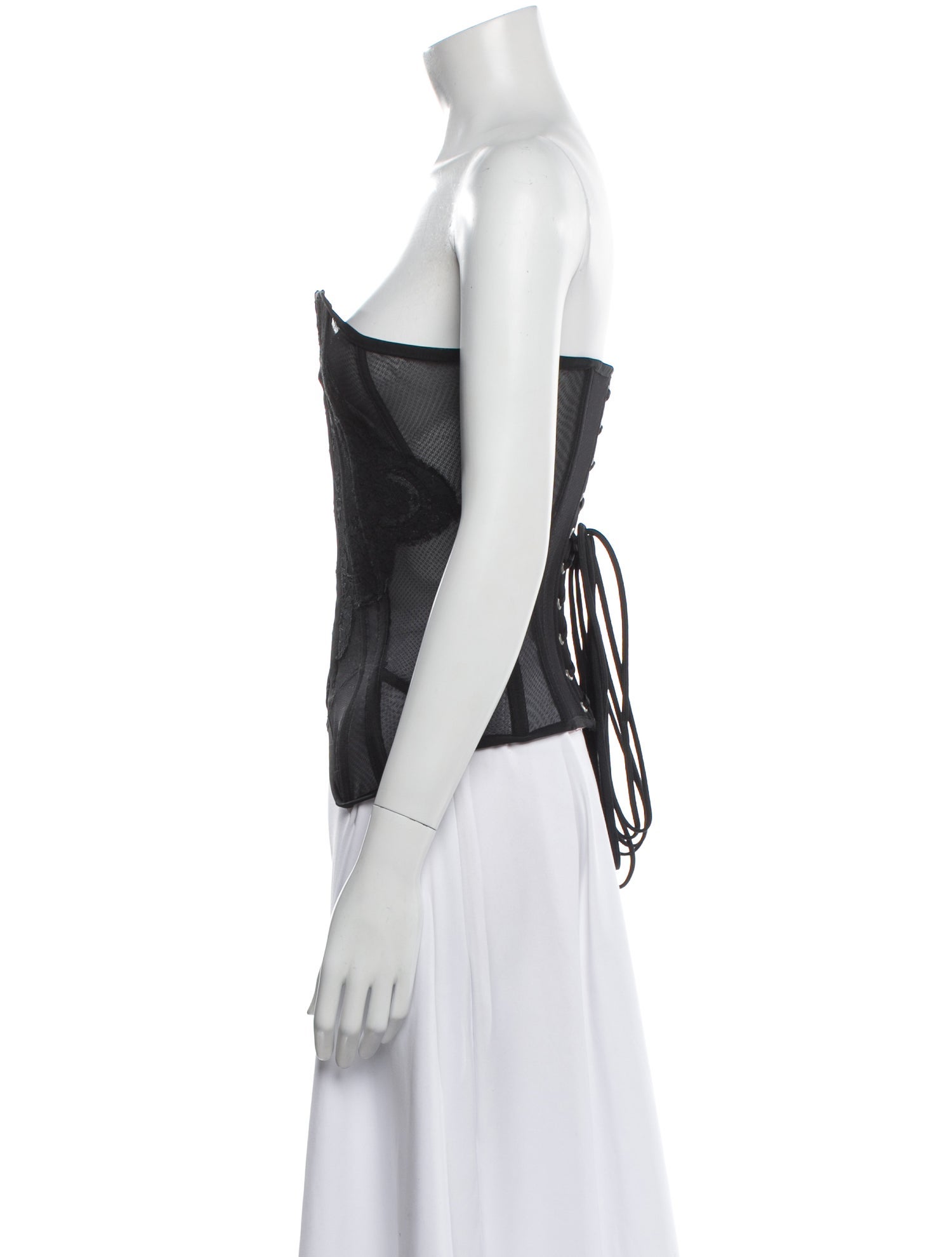 Agent Provocateur Mesh Mesh Accents Nightgown