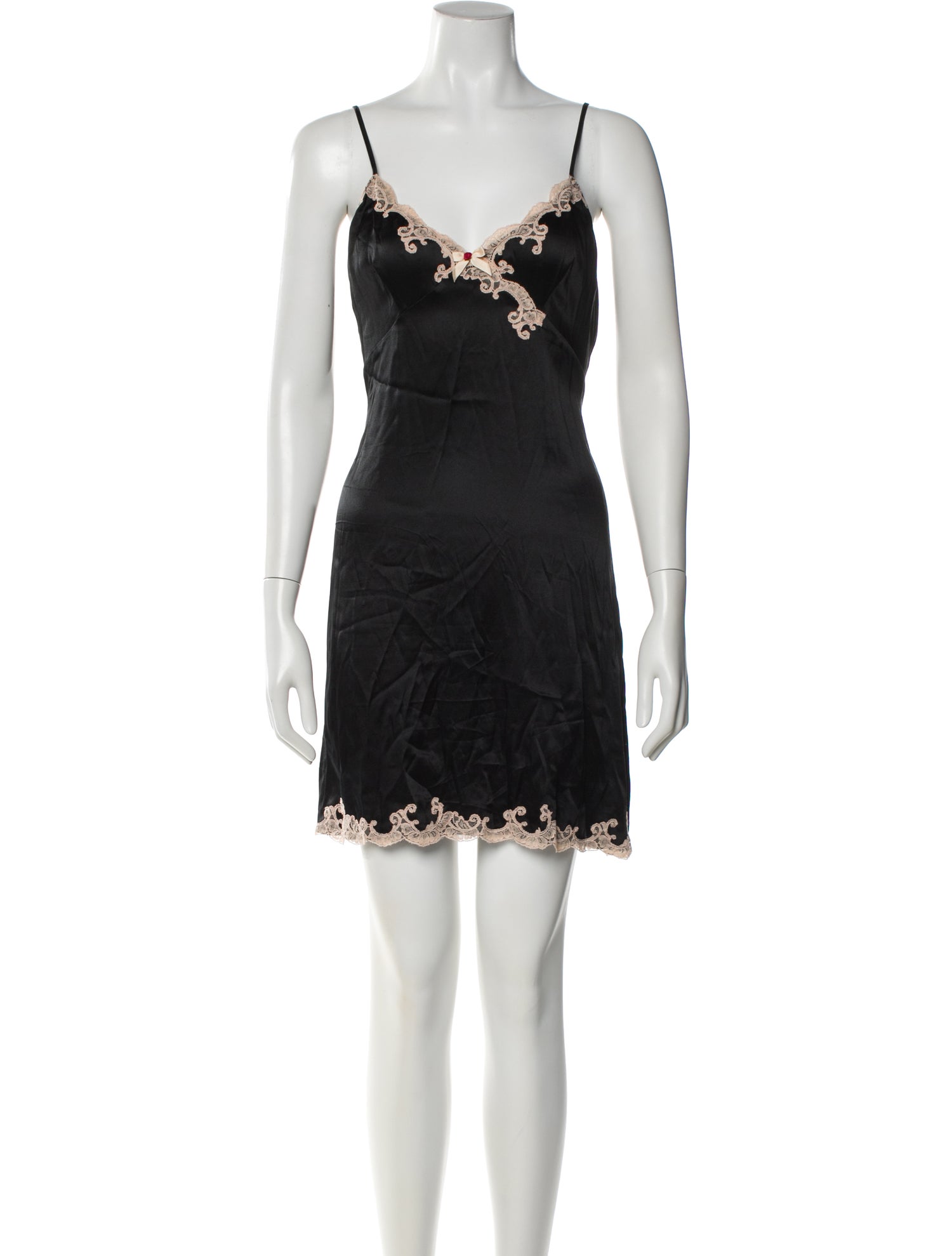 Agent Provocateur Silk Bow Accents Pajamas