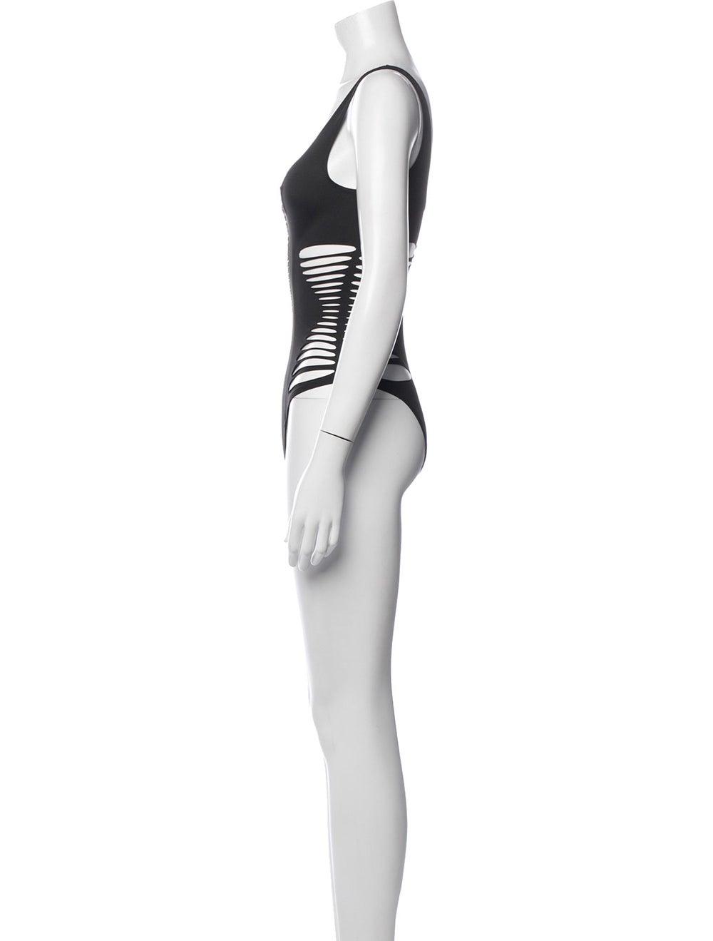 Agent Provocateur Distressed Accents One-Piece View 2