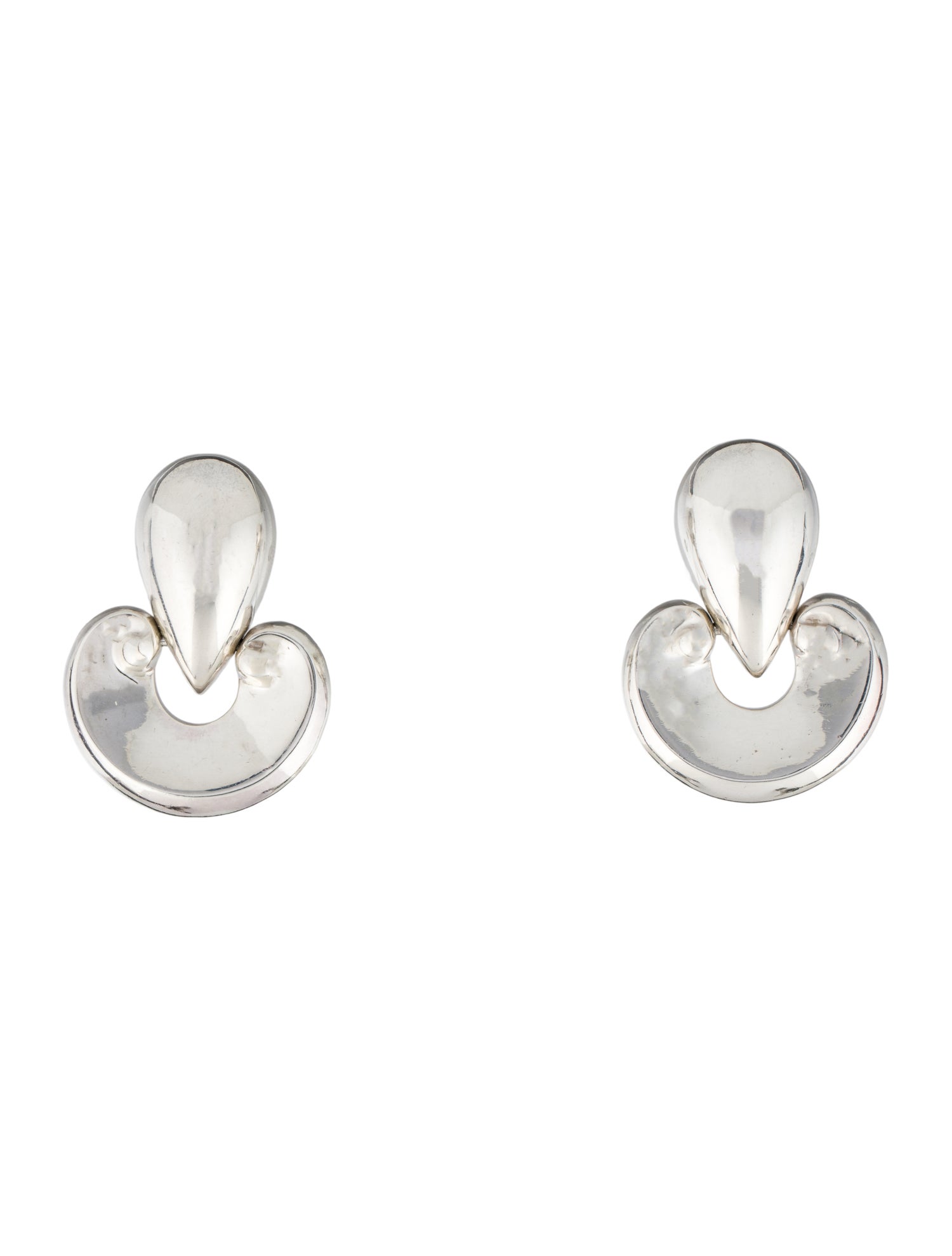 Patricia Von Musulin Vintage Iconic 'Etruscan' Door Knocker Earrings