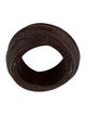 Patricia Von Musulin Wood Dot Bangle Bracelet