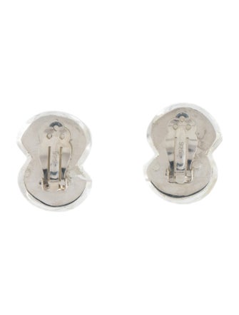 Patricia Von Musulin Lucite Clip-On Earrings