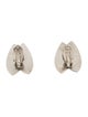 Patricia Von Musulin Two-Tone Double Scroll Clip-On Earrings
