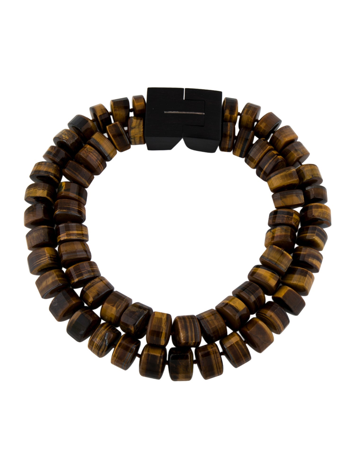 Patricia Von Musulin Tiger's Eye Beaded Necklace