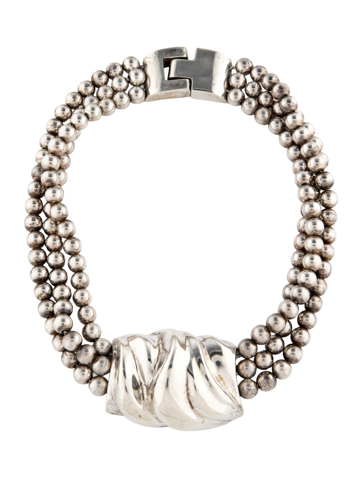 Patricia Von Musulin Vintage Multistrand Bead Necklace